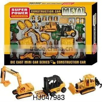 pull back alloy car ,alloy engineering car