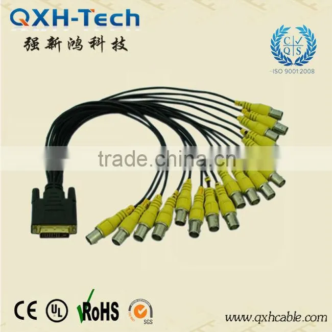 0.3m DVI to 17 BNC Cable For CCTV Camera Cable