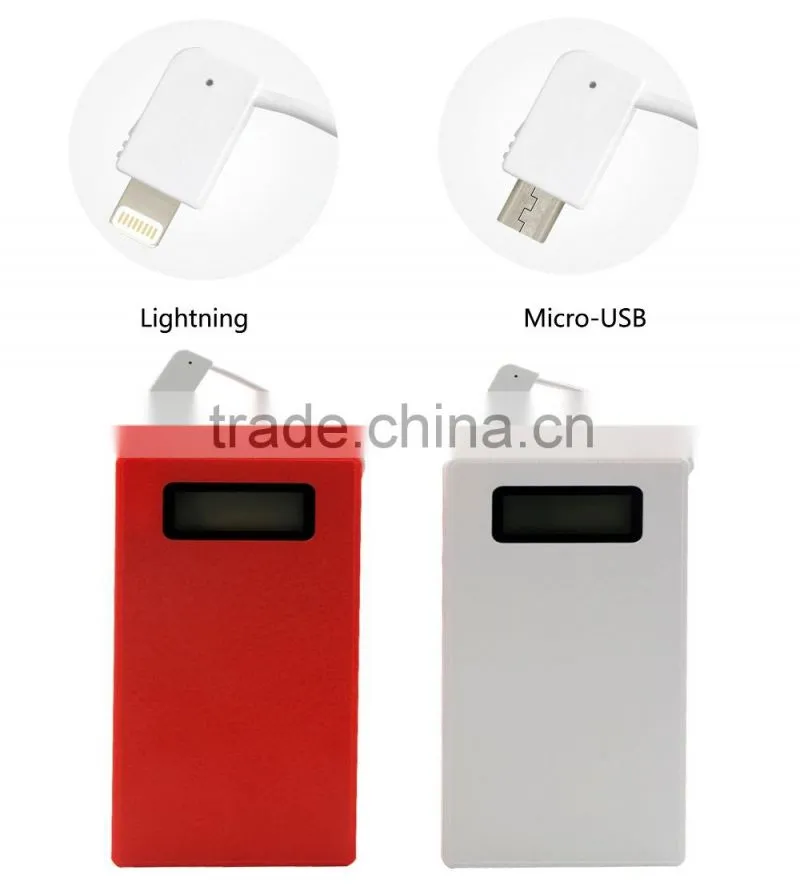 High Capacity Portable Power Bank with LED Display