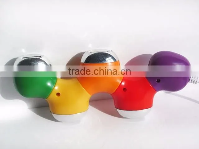 Flower-designed 4-port usb 2.0 hub for promotions business gifts