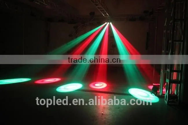 Triple Moon DMX LED 3-eye RGBW Beam Light DMX Effects Light LED