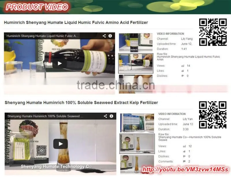 Huminrich Shenyang Blackgold Humate Organic Nitrogen In Mushroom