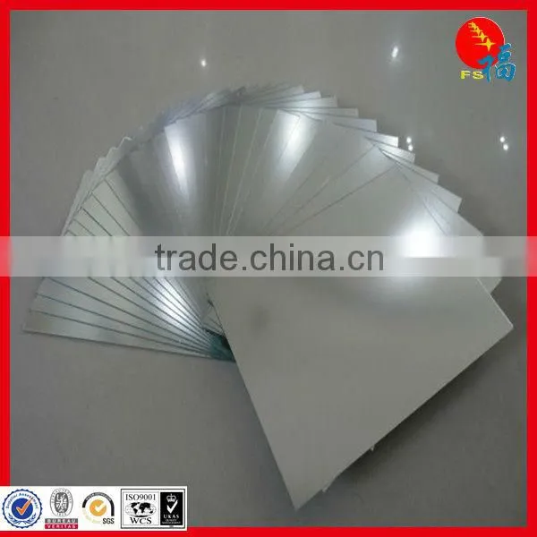 PVC,PS,PC, plastic mirror sheet for decration