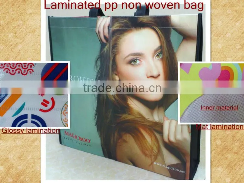 High quality foldable nonwoven fabric bag