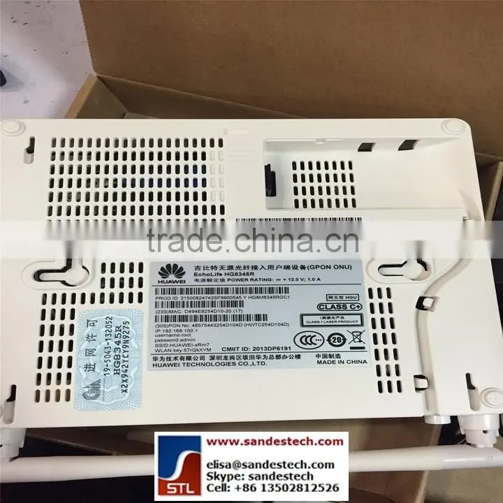 Huawei HG8345R with external antenna GPON ONT replace Huawei HG8245 HG8245H HG8245A