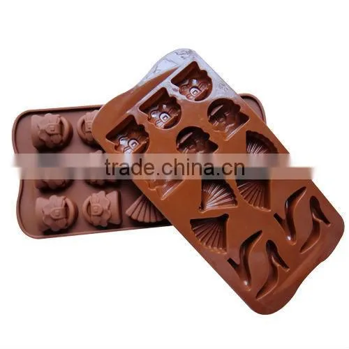 Pro-environment Kitchen Tool Custom Made Silicone Cake Mould for Baking
