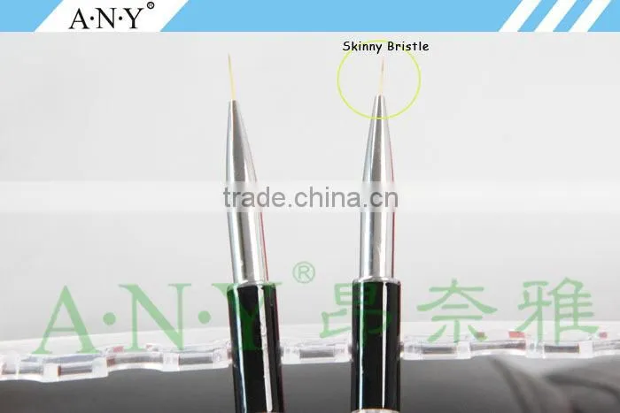 ANY Nail Supplies Diamond Liner Painting Brush Acrylic Rhinestones Handle Draw Line Nail art Brush