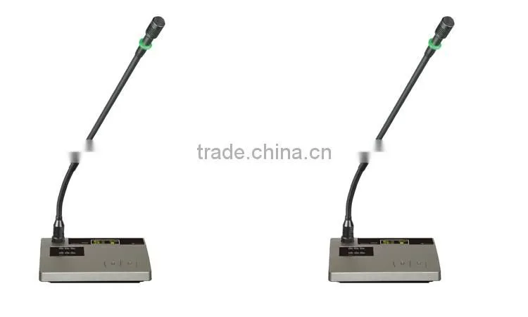 CMS-V108 Conference System pro 8 Channel VHF desktop goose neck omnidirectional Wireless Microphone