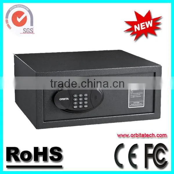 Mini hotel room safe deposit box, portable safe box, fireproof safe deposit box
