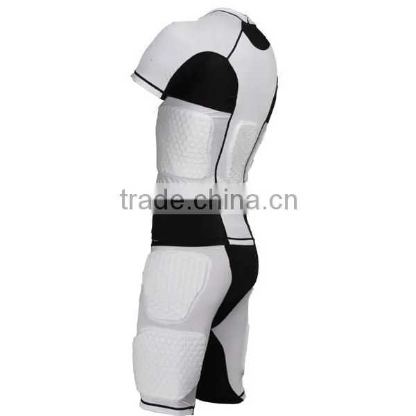 American Football Upper Body Protection sets,Pro Combat padded compression set