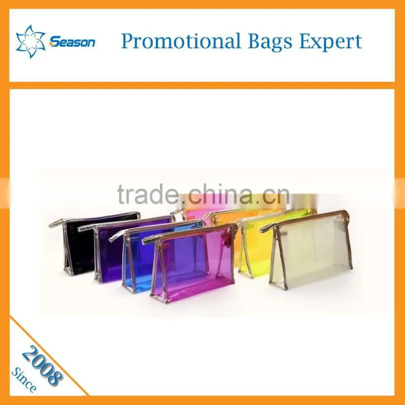 Clear cosmetic bag the best design makeup bag fashion beautiful custom cosmetic bag