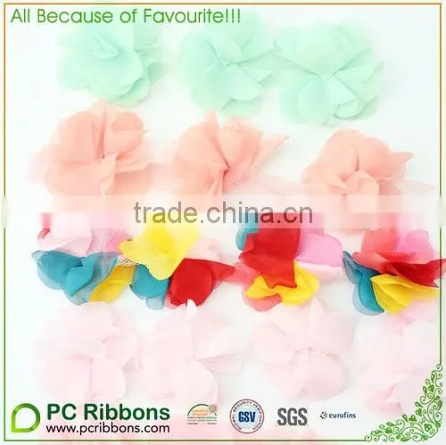 chiffon flowers