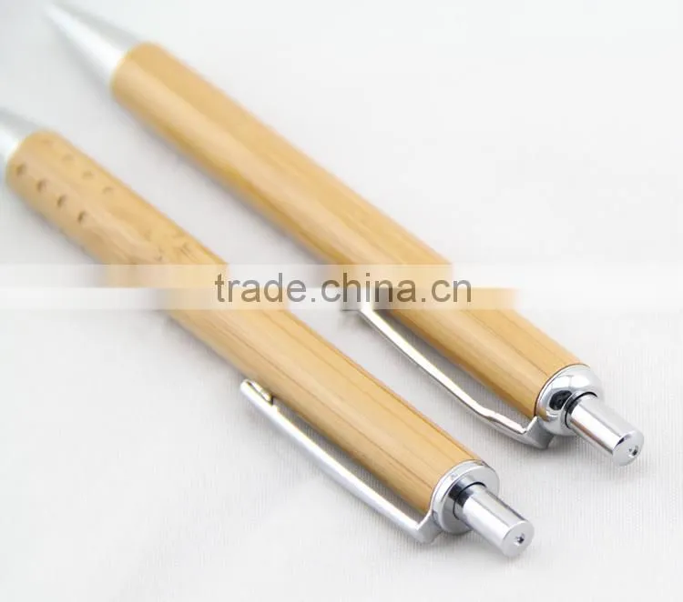2015 wholesale cheap wooden pen with logo
