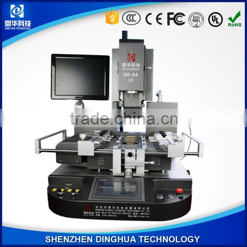 DH-A4 Dinghua bga rework station automatic+ optical alignment system laser position for reapair all kinds of bga chips and PCB