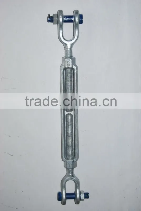 American Standard GALVANIZED HEAVY DUTY Turnbuckles With Jaw And Jaw