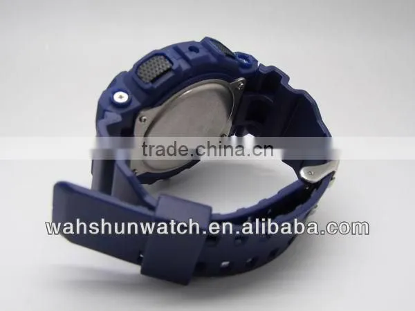 5ATM waterproof digital sport watch, quality digital movement top brand casi digital sport watch