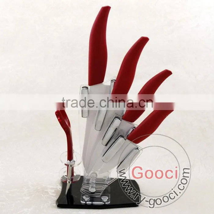 Ultra Sharp Ceramics Knife Set 3"+4''+5"+6"+Peeler