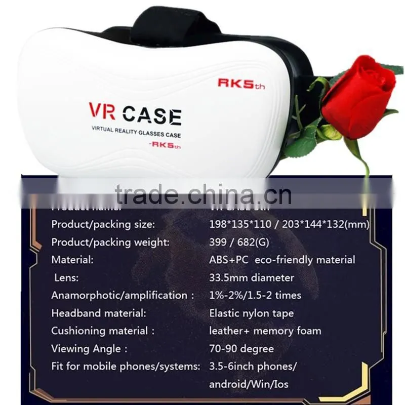 VR box for VR box 5th 3D virtual reality glasses
