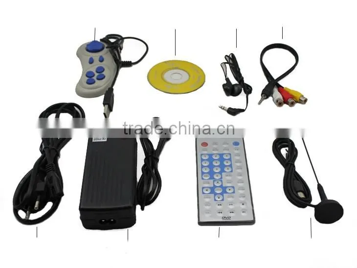 15" made in china car portable dvd player for sale
