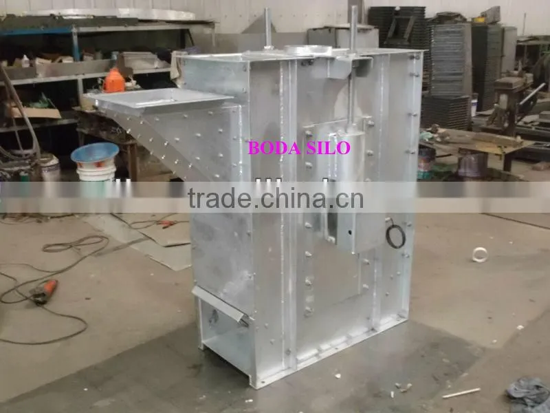 TDTG series vertical bucket elevator used for bulk grain/pellets storage steel silos