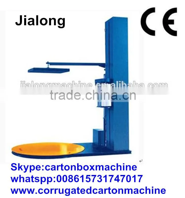 super grade Full Automatic Pallet Shrink Wrapping Machine /carton box making machine prices