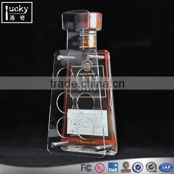 Acrylic oval ice tub wine Acrylic ice bucket for wine beer