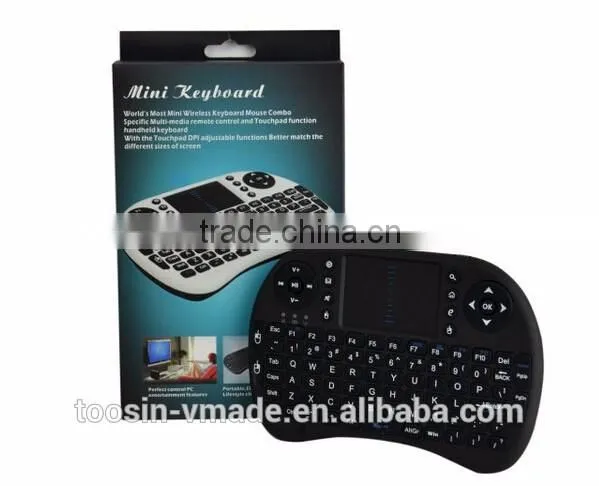 Remote Keyboard with Fly Mouse,Air Mouse Keyboard,2.4G Wireless Keyboard Air Mouse I8