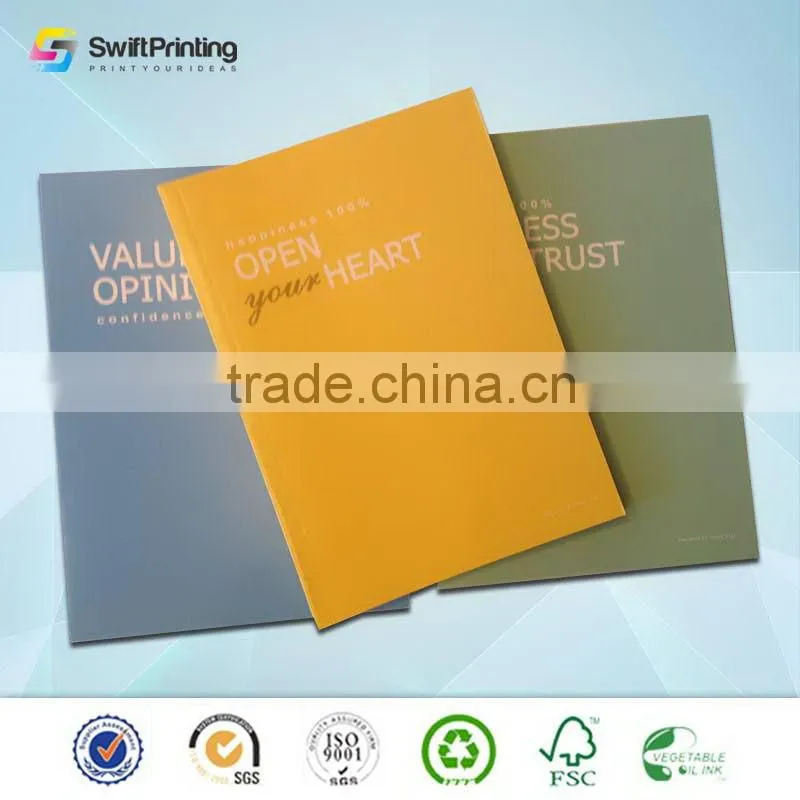 Top grade best sell brand notebook printing