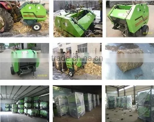 Chinese mini hay baler machine for sale with CE certificate