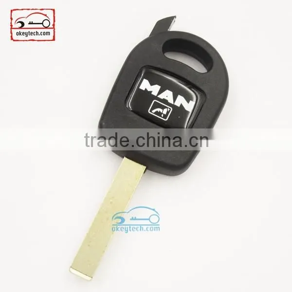 Okeytech Peugeot MAN transponder chip key shell of MAN Car Key HU83 Peugeot transpinder chip key shell