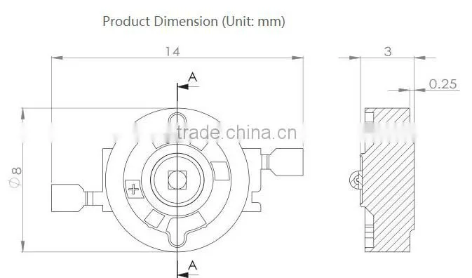 factory supply 265nm Lumileds-imitated Package duv led for water and food surface sterilization