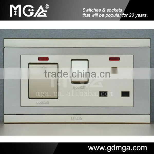 kitchen socket / switched socket / wall socket and switches