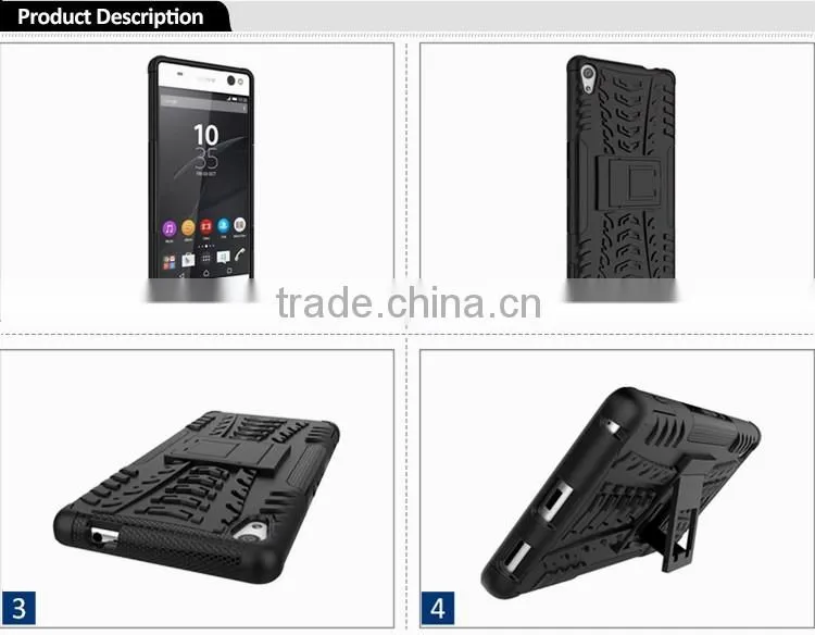 High Quality Thin Armor Shockproof Hybrid Rubber Hard Rugged Case For Sony Xperia XA Ultra C6 Back Cover Alibaba Express China
