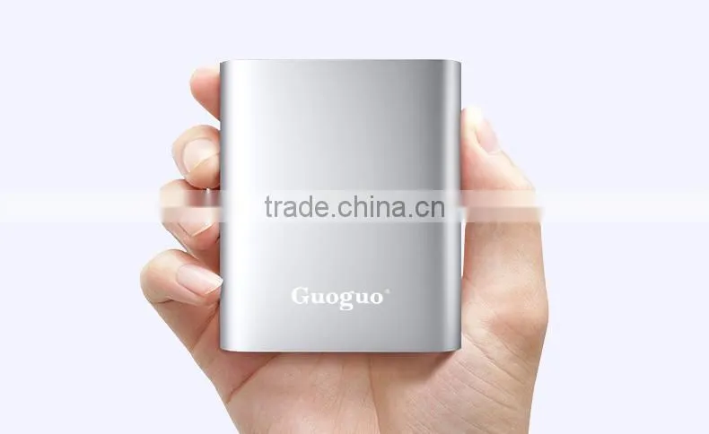 2016 Gadgets!! Portable aluminium mobile power bank charger 10400mAh