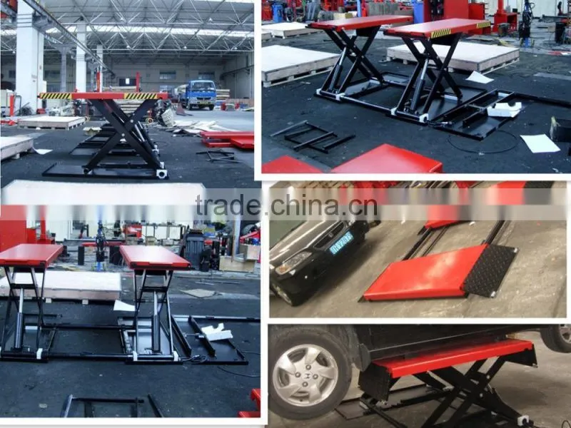 JUNHV JH-F3000 Double Cylinder Hydraulic Scissor Car Lift