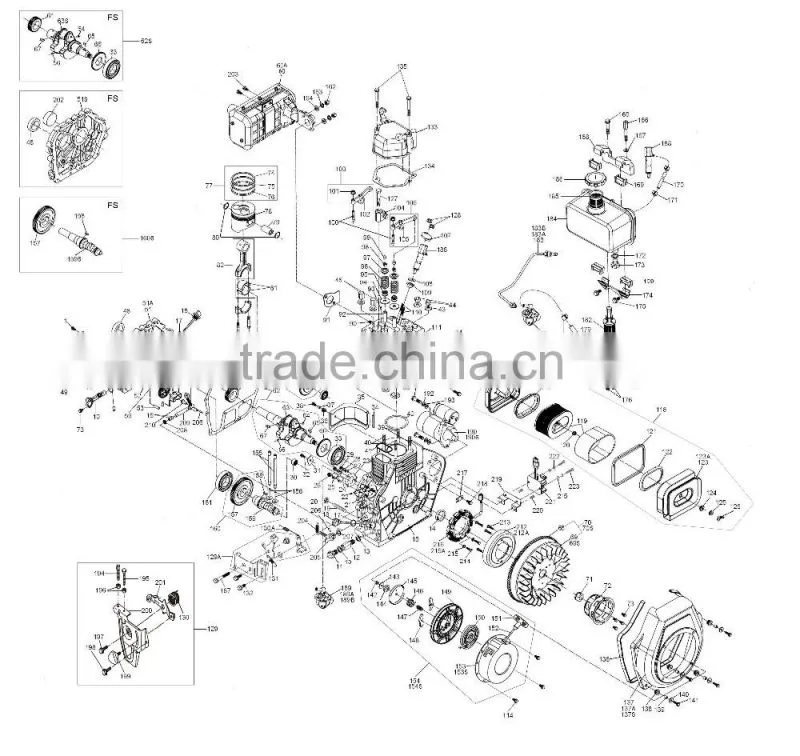 Agricultural machinery spare parts electric fuel injection diesel engine pump