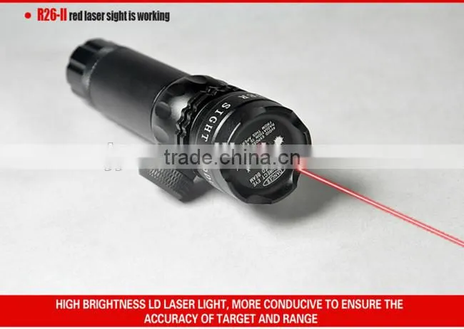 650nm Wavelength Night Vison Laser Rifle Scope,Windage&elevation adjustment hunting riflescope, red and green laser sight