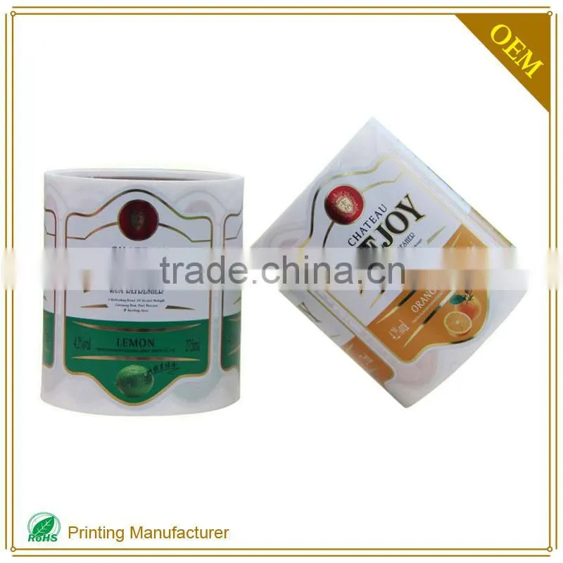 Wholesale High Quality Waterproof Warning Adhesive Label Sticker