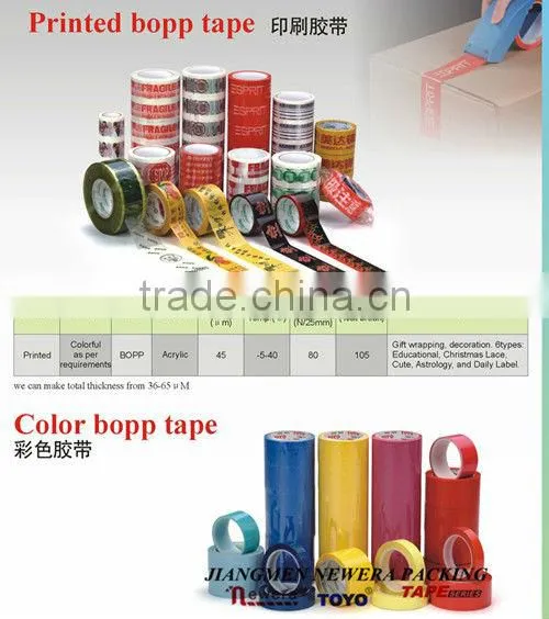 Bopp Adhesive Stationery Tape