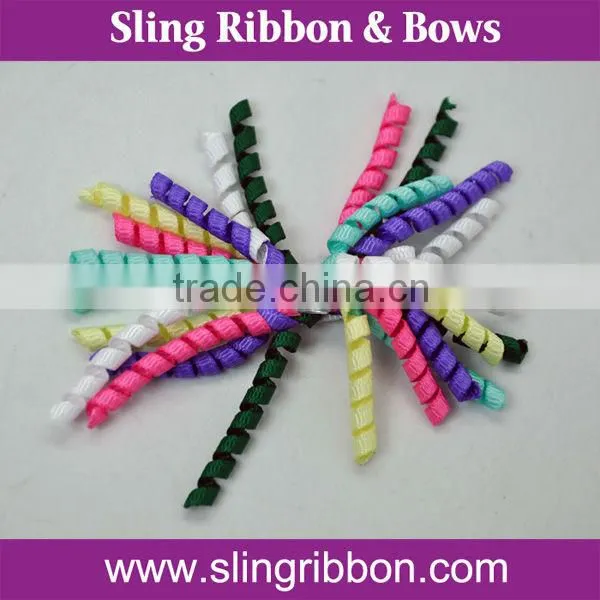 Solid Color 3/8" Grosgrain Ribbon Curling Ribbon Wholesale