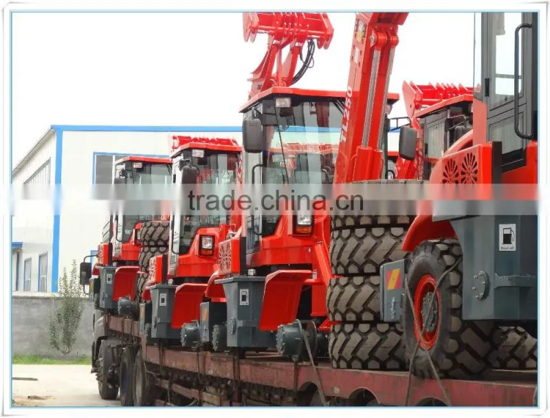 4WD wheel loader, snow balde wheel loader for sale