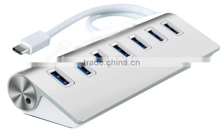 7 ports Type C to USB HUB! usb 3.1 type c to usb 3.0 superspeed 5Gbps hub for Macbook