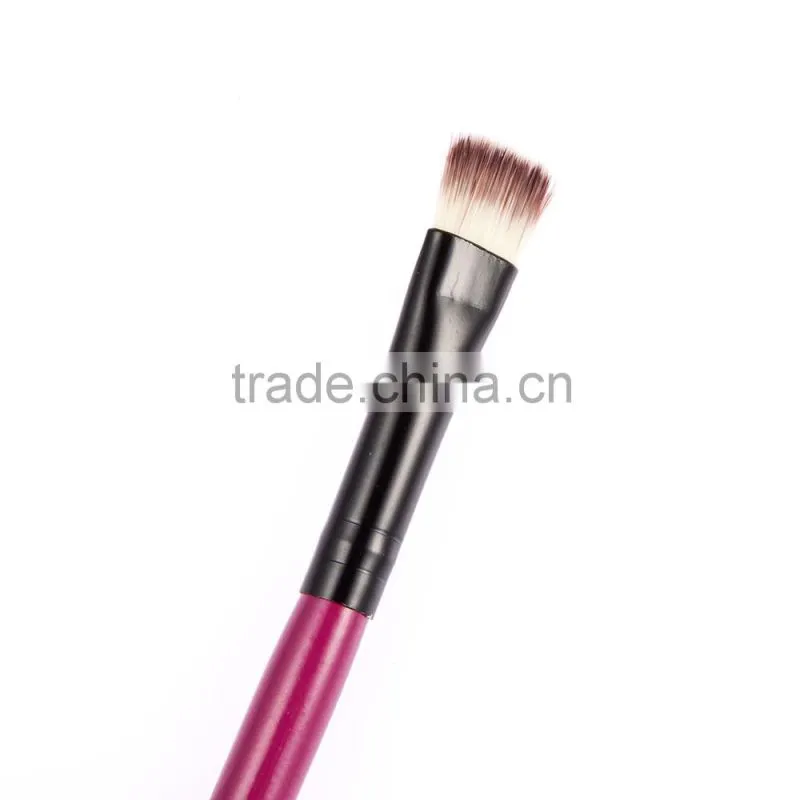 1 PCS Multifunctional Make up Brush 2 Ended Eyeshadow Lipbrush Rose Red Makeup Brush