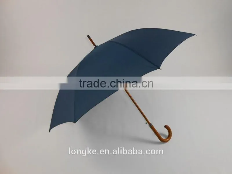 top quality wooden shaft umbrella deluxe umbrella
