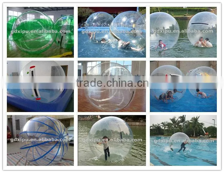 outdoor interesting inflatable water ball in pool/floating water ball for sale