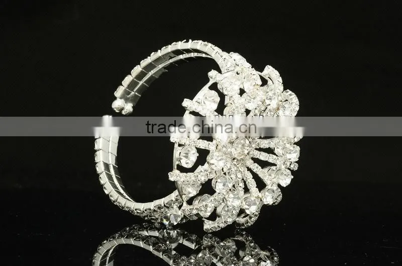 handmade popular at high quality rhinestone fashion beautiful bangles, bracelets tiara bracelets fashion jewelryJS-00164