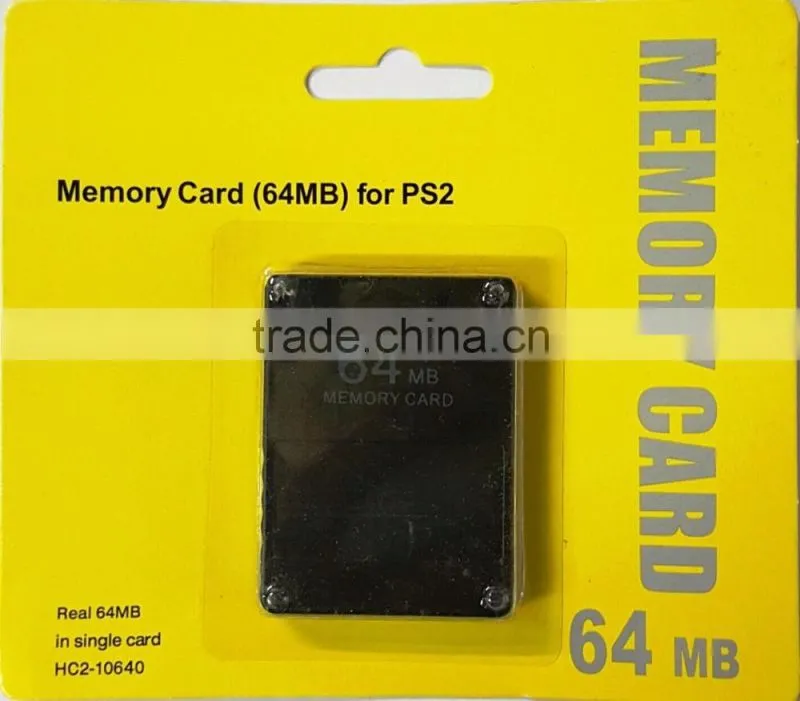 NEW 64MB MEMORY CARD FOR SONY PLAY STATION 2 for PS2 SLIM CONSOLE MEMORY CARD