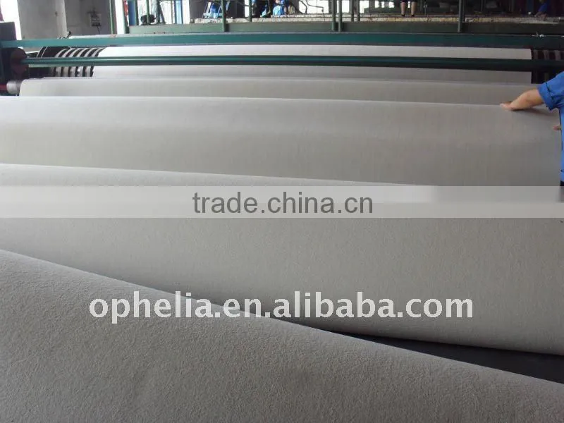Best price 100% polyester Needle Punched Nonwoven Plain Surface Printed Carpet