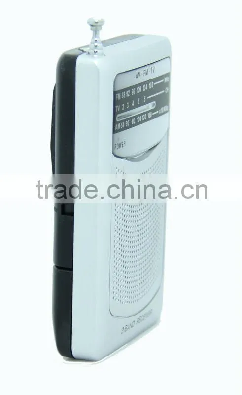 Hot sales AM/FM two band radio with speaker for promotion