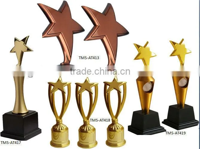 Guangzhou wholesale plastic trophy awards display cases